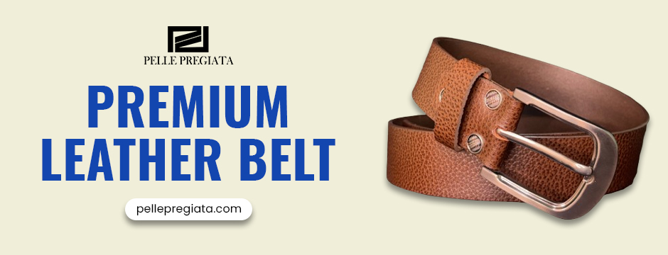 premium leather belt