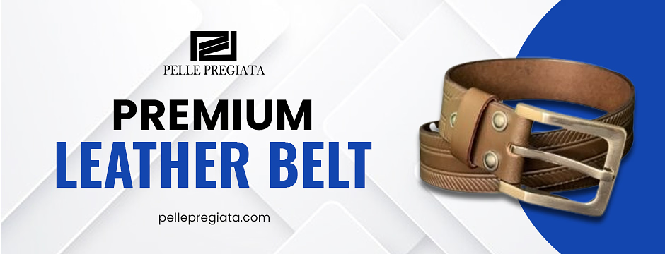 premium leather belt