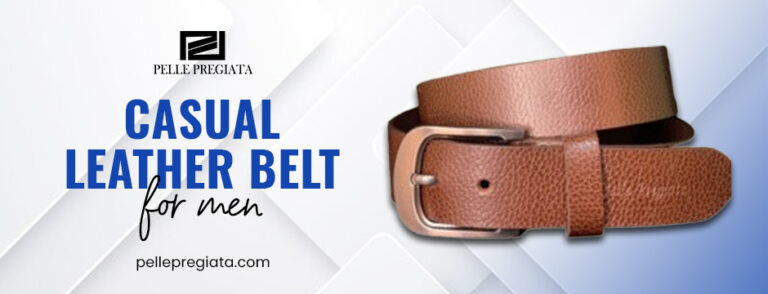 casual leather belt for men