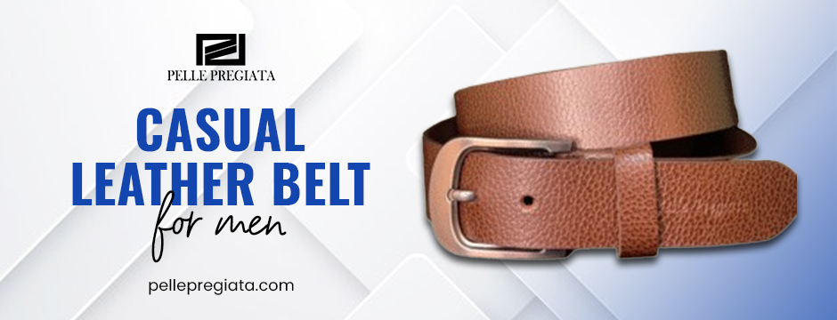 casual leather belt for men