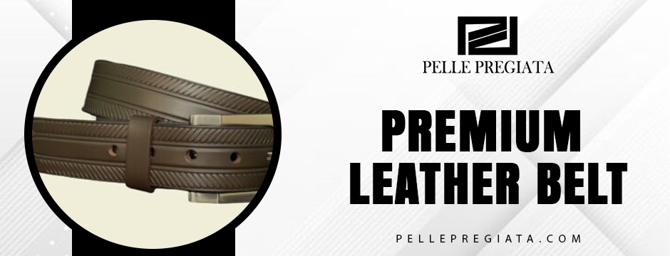 premium leather belt