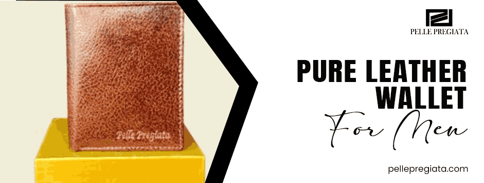 pure leather wallet for men